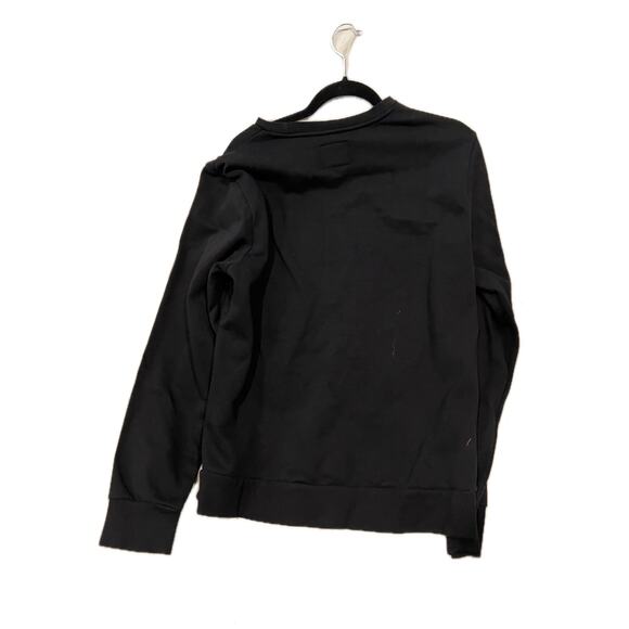 Old Navy Santa Claus Black Crewneck Sweatshirt Mens L - Picture 2 of 3